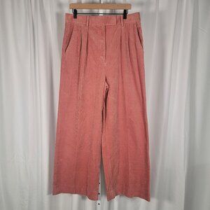 Banana Republic Rivoli Relaxed Wide Leg Corduroy pant 14 NWOT